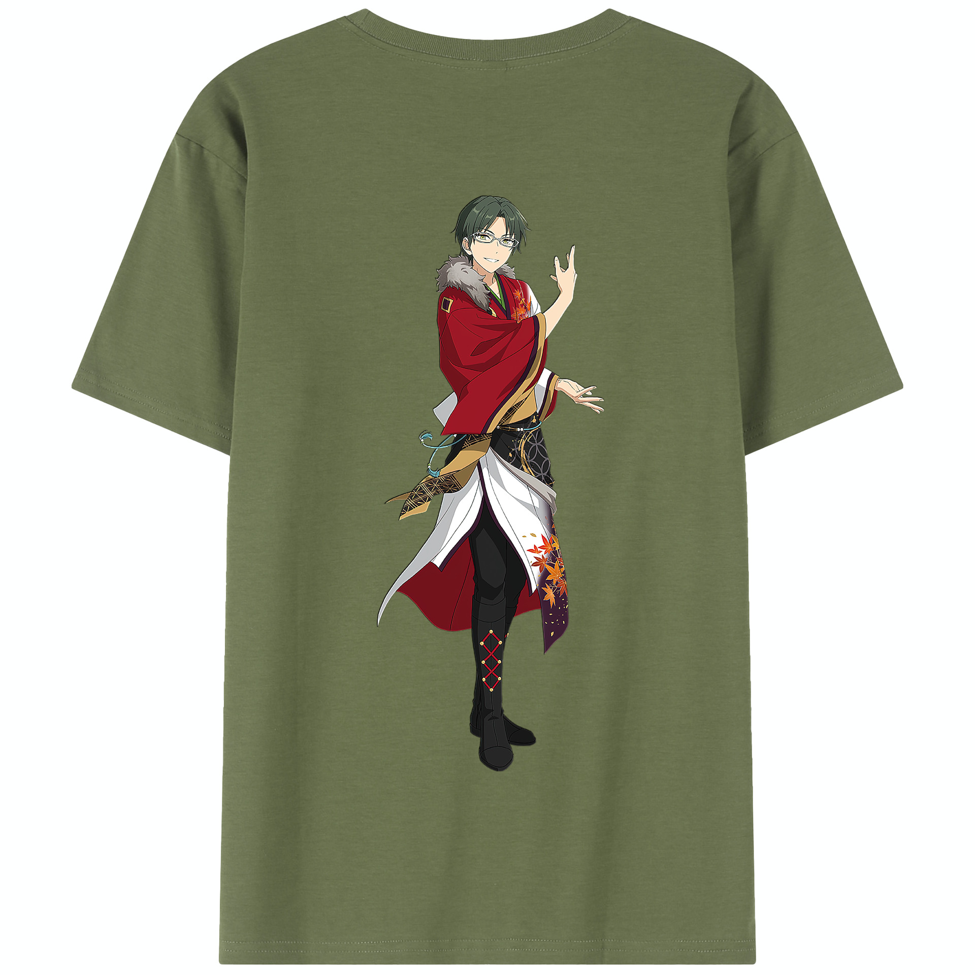 （画像用） あんさんぶるスターズ! Ensemble Stars 綿100％半袖Tシャツ（背面プリント）